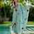 Sky Blue Floral Embroidered Pakistani Suit – Premium Ethnic Wear Collection