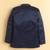 boys navy satin geometric embroidered sherwani trouser set