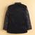 boys black satin embroidered sherwani trouser set with waistcoat