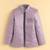 boys mauve satin embroidered sherwani trouser set with waistcoat