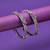 Multi color two tone oxidised openable bangles