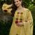 Mustard Yellow Floral Embroidered Pakistani Suit with Scalloped Dupatta – Premium Ethnic Wear