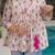 Trijal fab women's cotton blend floral printed flared top