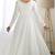 women's georgette embroidered anarkali gown with dupatta set