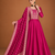 Magenta Embroidered Anarkali Gown with Designer Dupatta – Premium Festive Ethnic Wear
