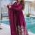 women's georgette embroidered anarkali gown with dupatta set