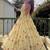 women's georgette embroidered anarkali gown with dupatta set