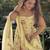 women's georgette embroidered anarkali gown with dupatta set