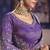 lavender zari tissue heavy embroidery designer saree