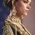 beige tissue heavy embroidery designer saree