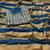 Blue Color Hand Aari Work With Real Handwork Gold Mirror Work Silk Blend Saree