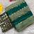 Green Color Hand Aari Work With Real Handwork Gold Mirror Work Silk Blend Saree