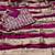 Wine Color Hand Aari Work With Real Handwork Gold Mirror Work Silk Blend Saree