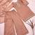Brown silk blend embroidered palazzo set