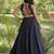 Fabulous Black Cotton Navratri Wear Lehenga With Thread Work Blouse