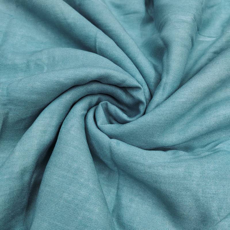 Sky blue banarasi cotton woven design unstitched dress material.