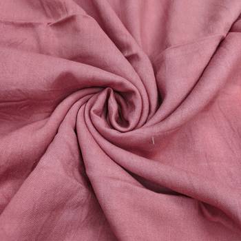 Pink banarasi cotton woven design unstitched dress material. 4