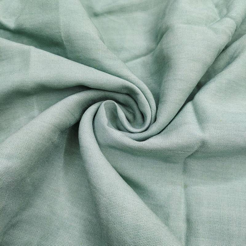 Sea green banarasi cotton woven design unstitched dress material.