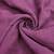 Purple linen cotton printed unstitched dress material.