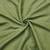 Green linen cotton printed unstitched dress material.