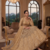 Embroidered Sequined Beige Designer Lehenga Choli with Dupatta