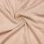 Beige linen cotton printed unstitched dress material.