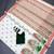 White linen floral print printed saree
