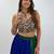 Blue Rayon Readymade Navratri Lehenga Choli with Embroidery & Mirror Work