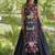 Black Cotton Readymade Navratri Lehenga Choli with Embroidery & Thread Work