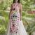 Magnetic White Cotton Navratri Wear Lehenga With Embroidered Blouse