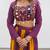 Wine Rayon Readymade Navratri Lehenga Choli with Embroidery & Mirror Work