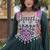 Green cotton readymade anarkali suit with gota patti & lace work