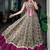 Noteworthy Wine Mirror Laced Cotton Navratri Special Lehenga Choli