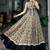 Beautiful Black Floral Printed Cotton Navratri Wear Lehenga Choli