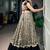 Beautiful Black Floral Printed Cotton Navratri Wear Lehenga Choli