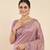Purple two tone embroidered fendi satin saree 