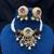 handcrafted kundan pachi choker necklace set with pearl hasli