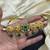 green kundan choker necklace set with emerald beads