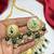 south indian bridal temple necklace set with emerald green beads