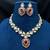 red meenakari kundan bridal choker necklace set
