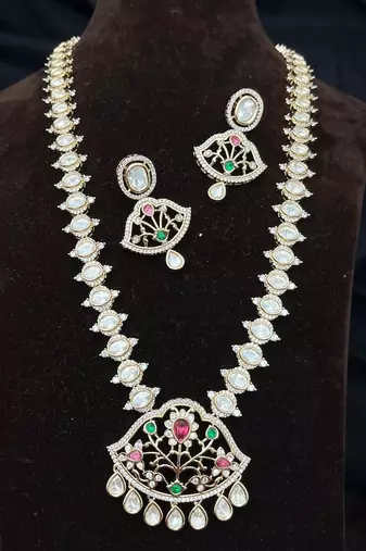 indian bridal kundan choker necklace set