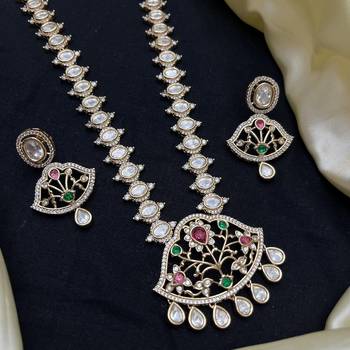 indian bridal kundan choker necklace set 3