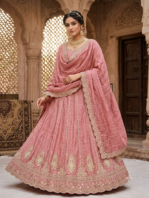 designer royal look lehenga choli 1