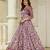 Women floral printed fit & flare ethnic gown with jacket