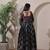 silk blend kalamkari fit & flared with  long length ethnic gown