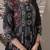 silk blend kalamkari fit & flared with  long length ethnic gown