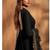 Black embroidery rayon full stitched anarkali suit