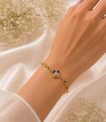 Multi color tulip bracelet with beautiful designer fashion appeal