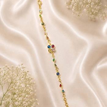 Multi color tulip bracelet with beautiful designer fashion appeal 2