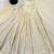Off white embroidery silk blend  full stitched anarkali suit
